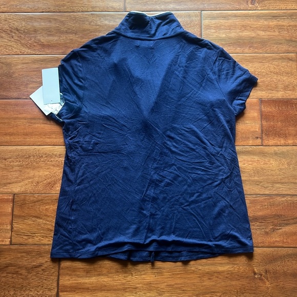 NWT Navy Blue Nordstrom Rack Pajama Top Size Small - Picture 4 of 4